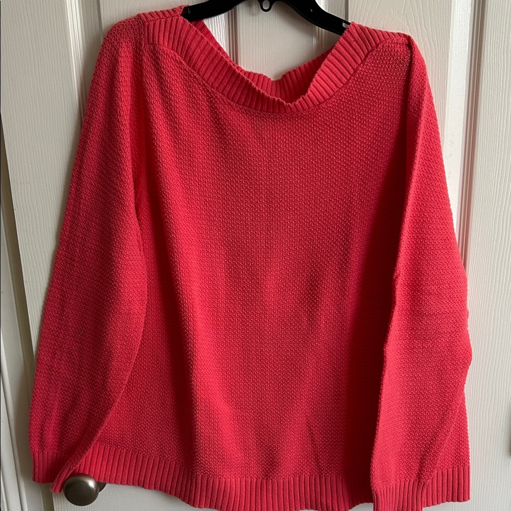 Land’s End Women's Coral Sweater